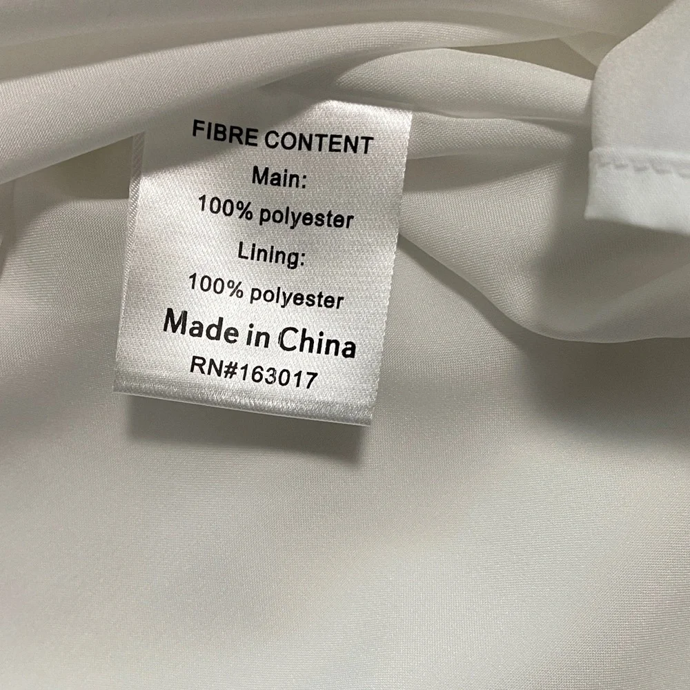 Princess Polly Strapless White Dress Size 4 - Picture 10 of 16